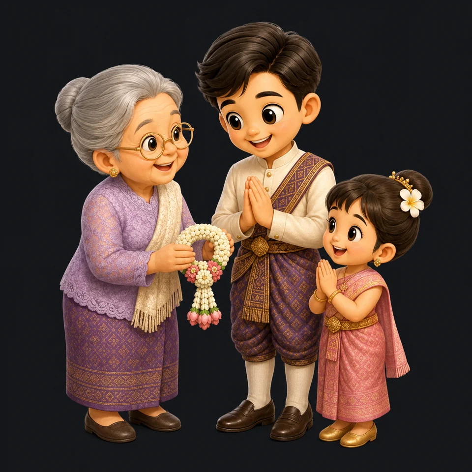 Sabai Thai companions exploring family & people