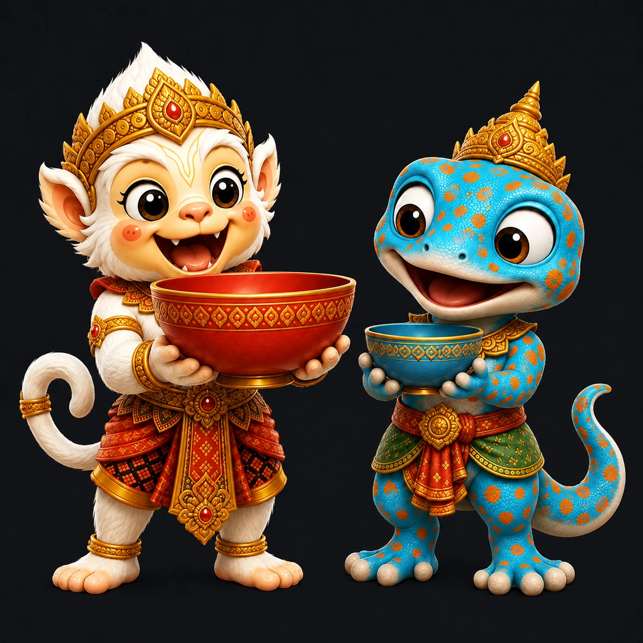 Sabai Thai companions exploring comparing things