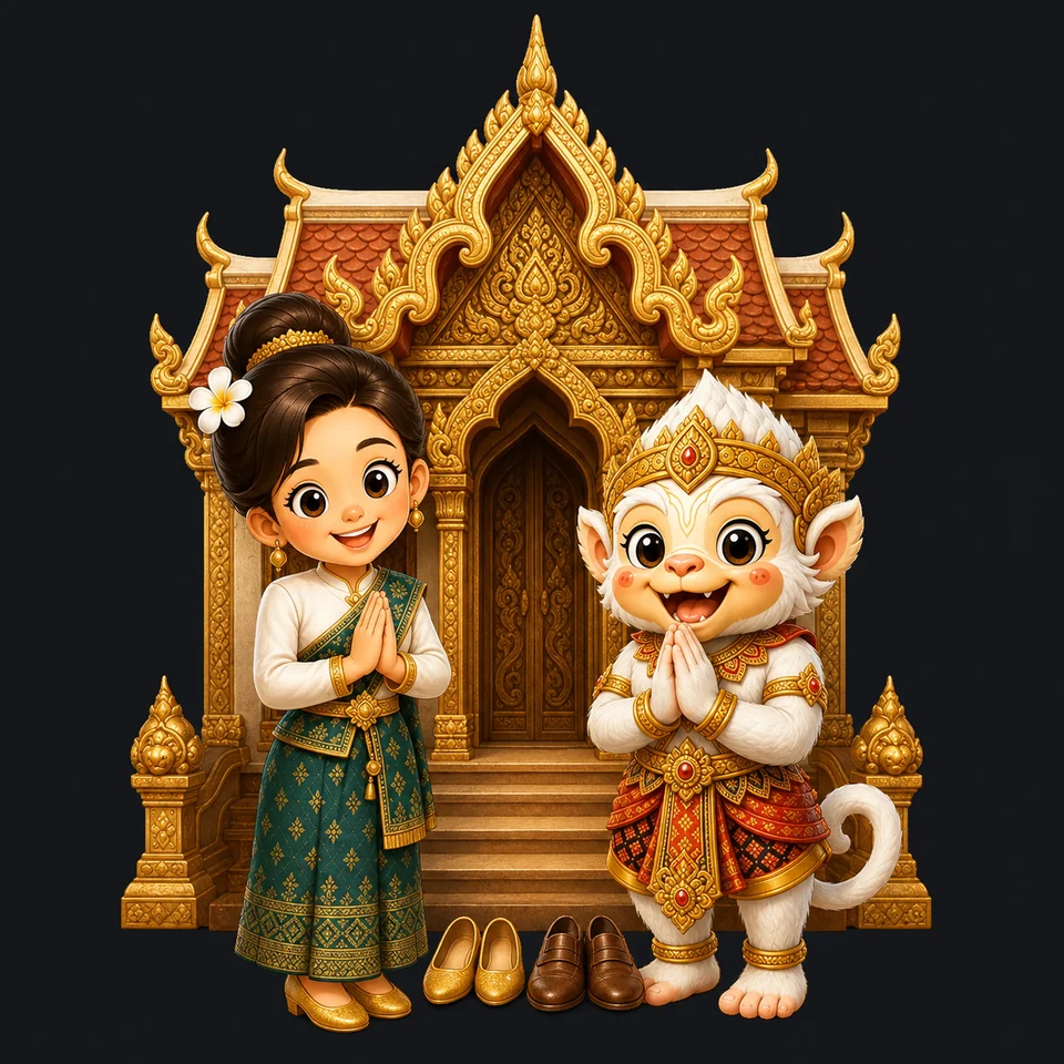 Sabai Thai companions exploring culture & customs