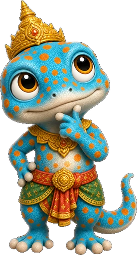 Tukkae, a Sabai Thai companion